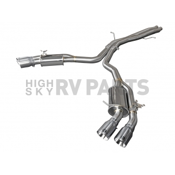 AFE Exhaust Mach Force XP Axle Back System - 49-36427-P