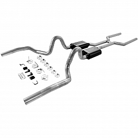 Flowmaster Exhaust American Thunder Header Back System - 17200