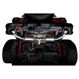 AWE Tuning Exhaust Tread Edition Axle-Back System - 3015-32001