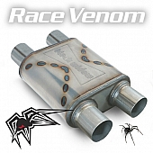 Black Widow Exhaust Race Venom Muffler - BWDDR-22