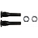Help! By Dorman Exhaust Flange Stud and Nut - 03127