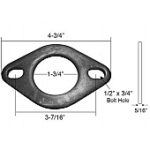 Nickson Exhaust Pipe Flange - 00320