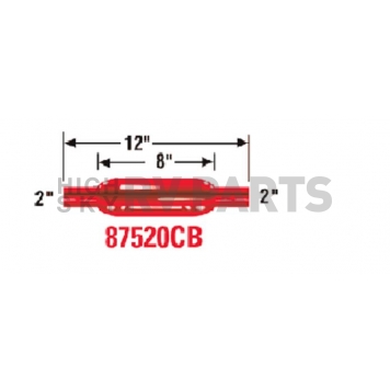 Cherry Bomb Glass Pack Exhaust Muffler - 87520CB-1