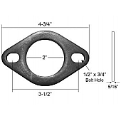 Nickson Exhaust Pipe Flange - 00322