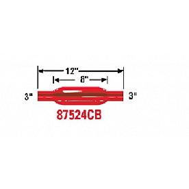 Cherry Bomb Glass Pack Exhaust Muffler - 87524CB
