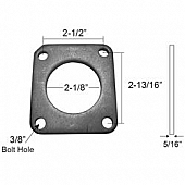 Nickson Exhaust Pipe Flange - 00338