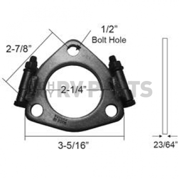 Nickson Exhaust Pipe Flange - 15111