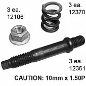 Nickson Exhaust Bolt and Spring - 18309-1
