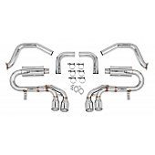 Flow Tech Exhaust Axle Back System - 11145FLT