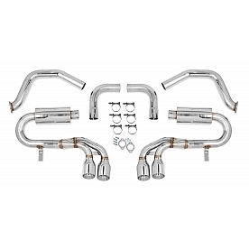 Flow Tech Exhaust Axle Back System - 11145FLT