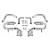 Flow Tech Exhaust Axle Back System - 11145FLT
