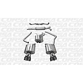 Corsa Performance Exhaust Sport Cat Back System - 14543BLK