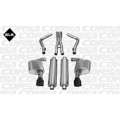 Corsa Performance Exhaust Sport Cat Back System - 14463BLK