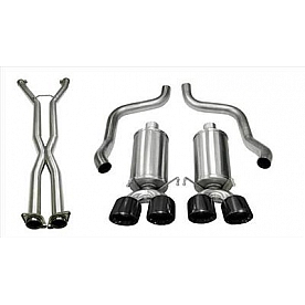 Corsa Performance Exhaust Xtreme Cat Back System - 14470CBBLK