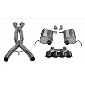 Corsa Performance Exhaust Xtreme Plus Valve Back System - 14762CBBLK