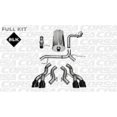 Corsa Performance Exhaust Sport Cat Back System - 14887BLK
