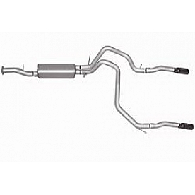 Gibson Exhaust Split Rear Cat Back System - 65569