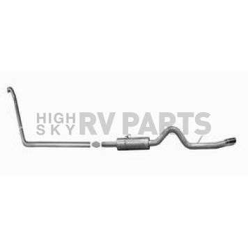 Gibson Exhaust Swept Side Turbo Back System - 619505-1