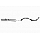 Gibson Exhaust Swept Side Cat Back System - 619705