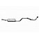 Gibson Exhaust Swept Side Cat Back System - 619714