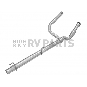 AFE Exhaust Twisted Steel Y-Pipe - 48-02003