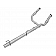 AFE Exhaust Twisted Steel Y-Pipe - 48-02003