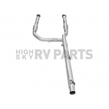 AFE Exhaust Twisted Steel Y-Pipe - 48-02003-1
