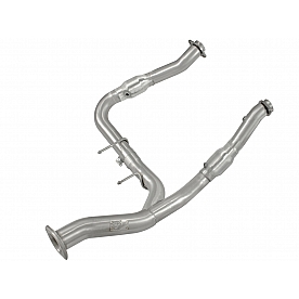 AFE Exhaust Twisted Steel Y-Pipe - 48-43006