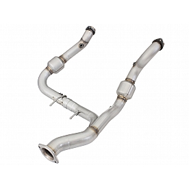AFE Exhaust MACH Force XP Y Pipe - 48-43008