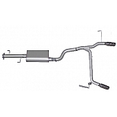 Gibson Exhaust Split Rear Cat Back System - 18808