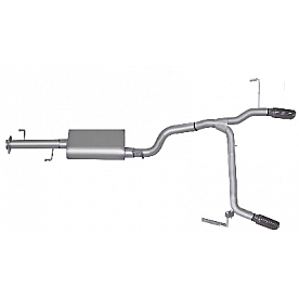 Gibson Exhaust Split Rear Cat Back System - 18808