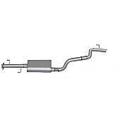 Gibson Exhaust Swept Side Cat Back System - 18809
