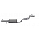Gibson Exhaust Swept Side Cat Back System - 18809