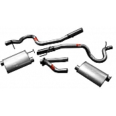 Dynomax Exhaust Super Turbo Cat Back System - 19438