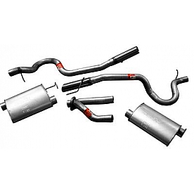 Dynomax Exhaust Super Turbo Cat Back System - 19438