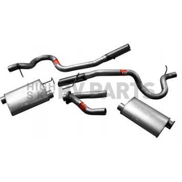 Dynomax Exhaust Super Turbo Cat Back System - 19438