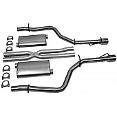 Dynomax Exhaust Super Turbo Cat Back System - 19412