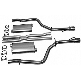 Dynomax Exhaust Super Turbo Cat Back System - 19412