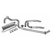 Dynomax Exhaust Super Turbo Cat Back System - 17493