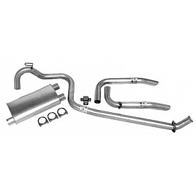 Dynomax Exhaust Super Turbo Cat Back System - 17493