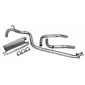 Dynomax Exhaust Super Turbo Cat Back System - 17495