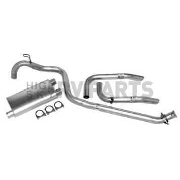 Dynomax Exhaust Super Turbo Cat Back System - 17495