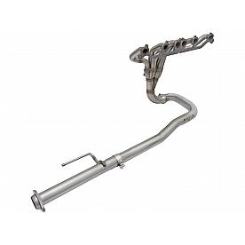 AFE Twisted Steel Exhaust Header - 48-48020-YN