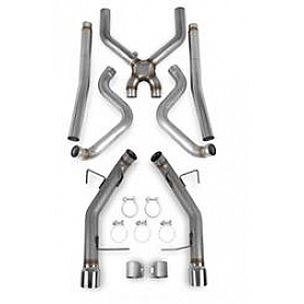 Hooker Headers Exhaust Blackheart Cat Back System - 70503305-RHKR