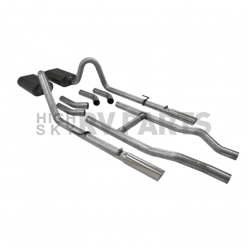 Flowmaster Exhaust American Thunder Header Back System - 817174
