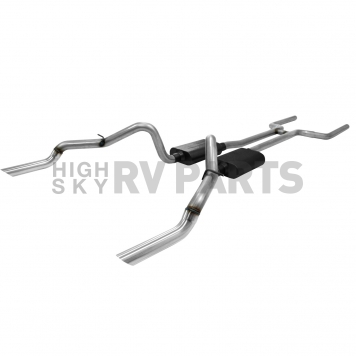 Flowmaster Exhaust American Thunder Header Back System - 817139