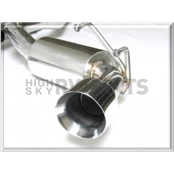 Flow Tech Exhaust Axle Back System - 51600FLT-2