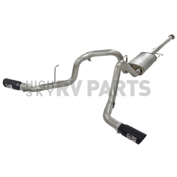 AFE Exhaust Mach Force XP Cat Back System - 49-43056-B