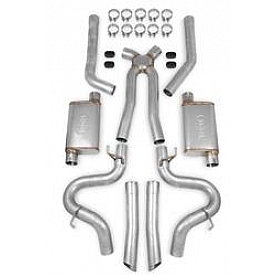 Hooker Headers Exhaust Blackheart Cat Back System - 70501363-RHKR
