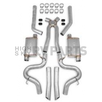 Hooker Headers Exhaust Blackheart Cat Back System - 70501363-RHKR